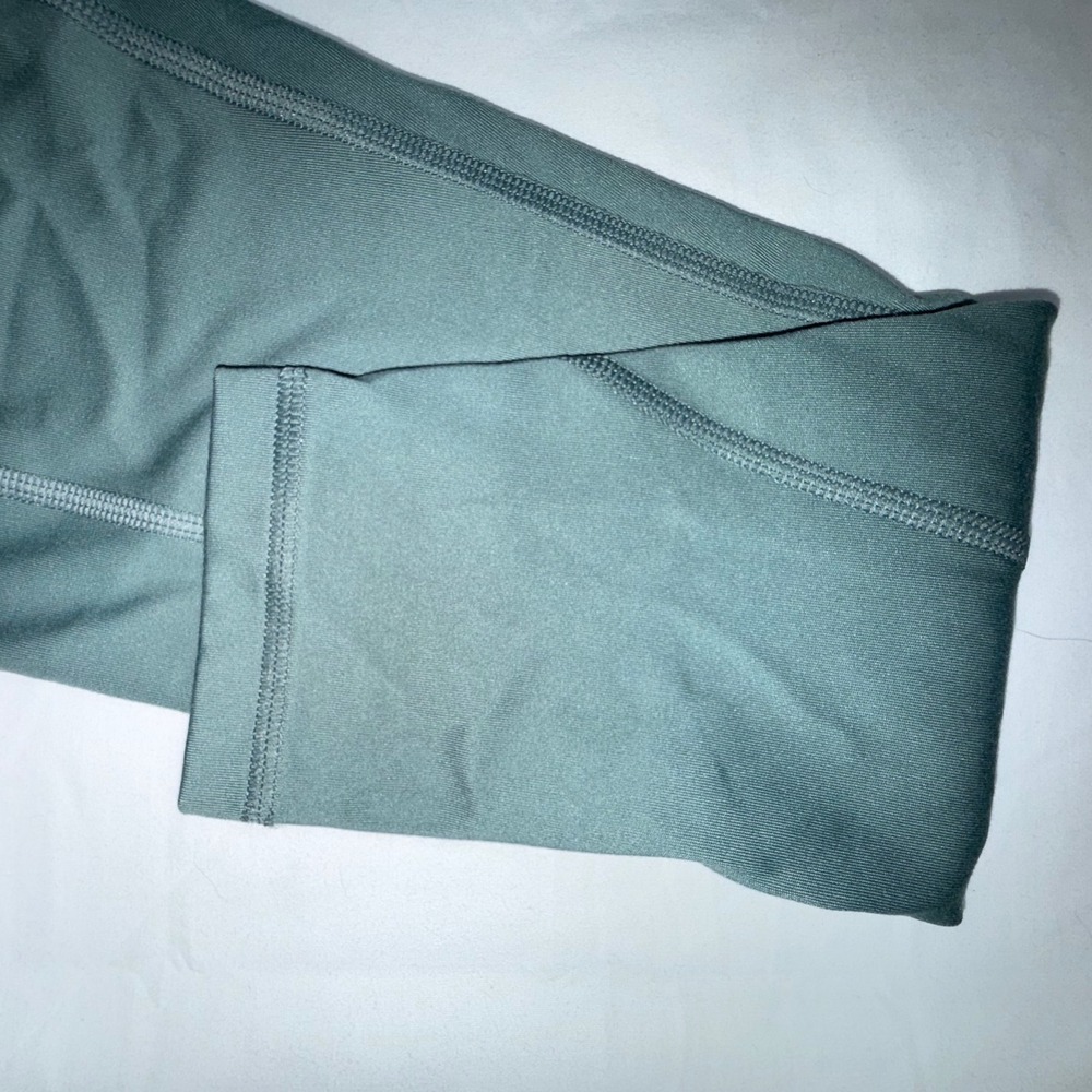 Victoria's Secret High Waisted Pocket Leggings Women 6 Teal Blue Stretch - Picture 8 of 9